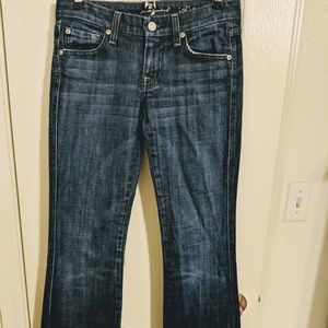 7 for all mankind "A" pocket jeans sz 25